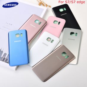SAMSUNG Galaxy S7 G930F / S7 EDGE G935F Back Glass Battery Cover Rear Door Housing Case Samsung S7 Edge Back Glass Cover