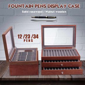 12 Fountain Pen Display Case 