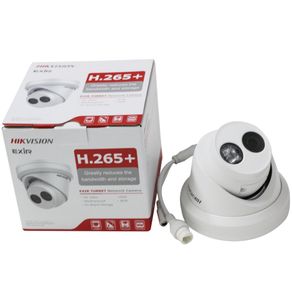 Hikvision 4MP Turret PoE IP Camera Outdoor DS-2CD2343G0-I HD POE Network IR Security CCTV Camera Built-in SD Card Slot Upgrade