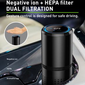 Air Purifier Fresh Air Car Air Purifier Infrared Sensor Air Cleaner for Car Home Office