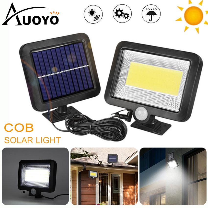 cob solar led motion light