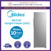 Midea MCF232 Upright Freezer (232L) Fridge