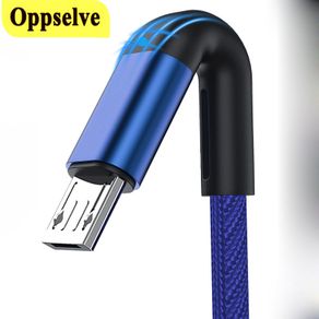 Oppselve Micro USB Cable 2.4A Fast Charging Microusb Charger Cord For Samsung Xiaomi Redmi Note 10Pro Tablet Android Phone Micro