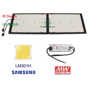 120W 240W Dimmable Turn ON/OFF Switch XPE UV IR Quantum Tech V4 Board QB288 Samsung Lm301H Led Grow Light Meanwell Driver