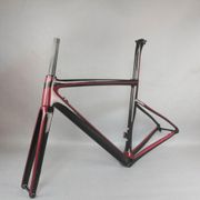 2021 custom painting  Flat Mount disc carbon road frame  Bicycle Frameset  T1000  New EPS technology disc carbon  frame TT-X19