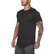 Mesh Sport Men Rashgard Sportswear Fitness Tshirts Running T Shirt Short Sleeve Mesh Quick Dry Bodybuilding Gym Training Shirt