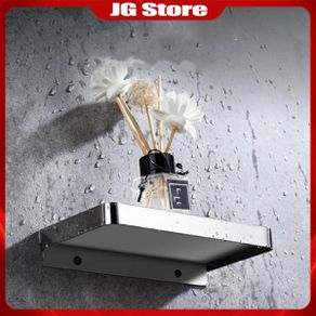 Stainless Steel Wall Mounted Soap Rack Multi-Functional Storage Shelf