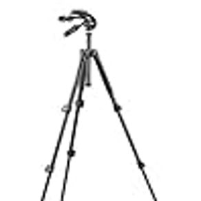 Manfrotto MK293A4-D3Q2 293 Aluminum Tripod (4S) with 3-Way Head and Foldable Handles (Black)
