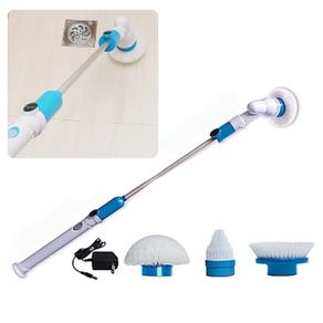 Electric Cordless Toilet Tiles Power Floor Cleaner Brush Mop Scrubber ABS