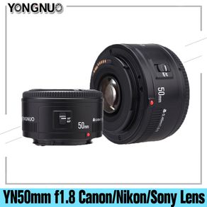 YONGNUO YN EF 50mm f/1.8 AF Lens Aperture Auto Focus YN50mm f1.8 lens for Canon EOS DSLR Cameras
