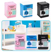 Automatic Electronic Piggy Bank ATM Password Money Box Cash Coin Saving Box Battery Power