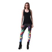 2020 Tetris Style Women Leggings High Waist Legging Winter Printed Women Pants Slim Fitness Leggins Sexy Gym Clothes