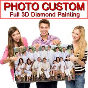 5D DIY Diamond Painting! Private custom! Photo Custom! Make Your Own Diamond Painting Full Drill Diamond Rhinestone Embroidery