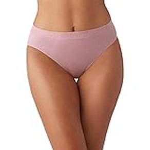 Wacoal Women's B-Smooth High-Cut Panty, Zephyr Pink, Medium
