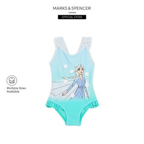 M&S Disney Frozen Swimsuit (2-8 Yrs) - T77/6171U