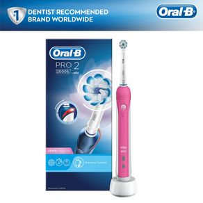 Oral-B Pro 2000 Electric Toothbrush Rechargeable Powered By Braun