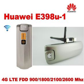 New Huawei E398 4G LTE Speed Surf Stick Modem Dongle 100Mbps e398u-1 unlocked plus 2pcs antenna