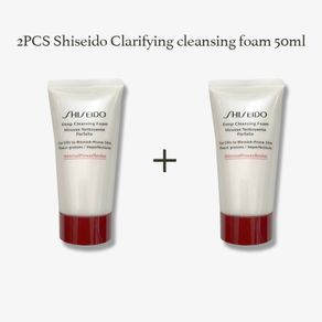 2PCS Shiseido Clarifying cleansing foam 50ml
