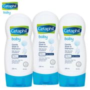[Single/Bundle Pack] Cetaphil Baby Gentle Wash & Shampoo 230ML.