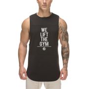 Gym MensTank Top Sportswear Undershirt Stringer Clothing Bodybuilding Workout Mesh Fitness Singlets Sleeveless Vest Muscle Shirt