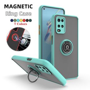 Tempered Glass Magnet Ring Holder Stand  Tempered Glass Case Oppo A9 2020  - Oppo A5 - Aliexpress