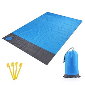 [Lixada SG Mall] Waterproof Beach Blanket Outdoor Portable Picnic Mat Camping Ground Mat Mattress