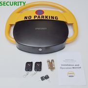LPSECURITY 2 Remote Control Car Parking Barrier Bollard Lock All Metal Parking Lock(battery not included)