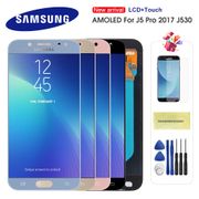 Original LCD For Samsung Galaxy J5 2017 J530 J530F LCD Display Touch Screen Digitizer Assembly lcd for J5 Pro 2017 AMOLED LCD