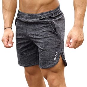 Summer mens shorts Calf-Length Fitness Bodybuilding fashion Casual gyms Joggers workout Brand short pants Sweatpants