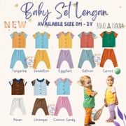 Bohopanna Baby Set Sleeve 100% Cotton Adem Part 2 Baby Pajama Suits CBKS