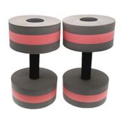 Hot AD-2 Pcs Aerobic Exercise Foam Dumbbell Pool Resistance, Water Fitness Barbell Handlebar Exercise Equipment to Lose Weight