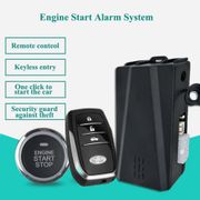 Smart Key PKE Car Alarm Passive Keyless Entry Car System Engine Start Stop Push Button Remote Starter Shock Sensor X5 home safe