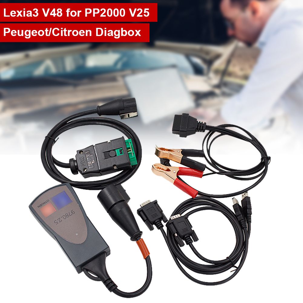 FULL Chip Lexia 3 PP2000 for Citroen/Peugeot Diagnostic tool with Diagbox  V7.83 Prices and Specs in Singapore, 01/2024