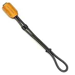 GARIZ Genuine Leather Camera Wrist Strap XS-WBL2 Dark Yellow