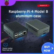 Raspberry Pi 4  Model B  Aluminum Alloy Case/ Passive Cooling Shell Metal Enclosure Heat Dissipation for Pi 4B