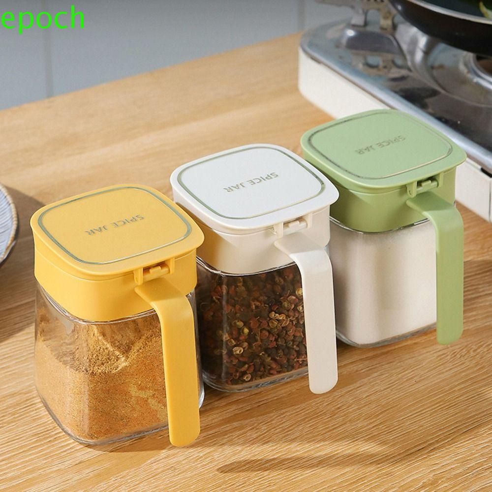 Multi-functional Rotary Seasoning Jar Storage Box Portable Kitchen Seasoning  Glass Bottle Rack Baking Grill Accessories 2023 New - AliExpress