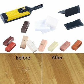 Wood floor scratch repair kit, Laminate floor repair kit, Sturdy Casing