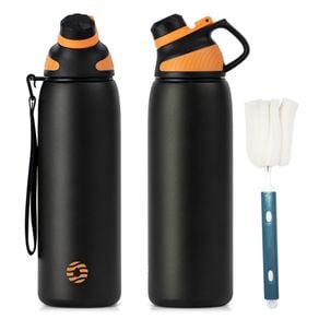 AquaStand Magnetic Water Bottle - Stainless Steel Thermos 700ml