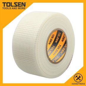 Tolsen 45m/90m Self Adhesive Fiberglass Tape 50270 50271