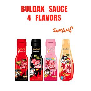 SAMYANG Buldak(Hot Chicken Flavour) Sauce 4 Flavors