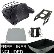 Motorcycle King Pack Trunk Backrest Mount Rack For Harley Tour Pak Touring Road King Street Glide Road Glide 2014-2021 2020