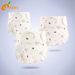 Baby Print Adjustable Diaper Waterproof Leakproof Diaper Pants AKKU