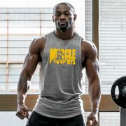 Muscle Guys Brand New Summer Vest bodybuilding clothing Fitness mens tank top Sleeveless undershirt gyms stringer singlet men