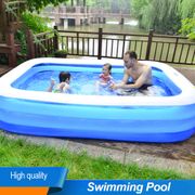 square inflatable pool