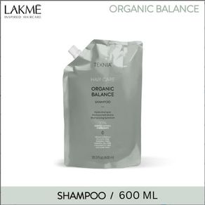 Lakme Teknia Organic Balance Shampoo 600ml Refill Pack