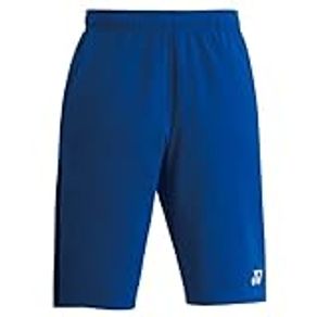 YONEX FW6007 Unisex Football Training Top Half Pants, Pro Style, Royal Blue, L