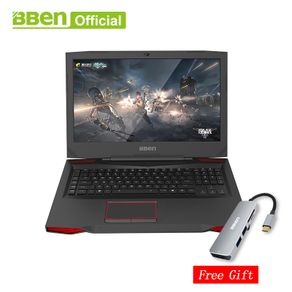 Bben G17 17.3" pro windows 10 Gaming laptop NVIDIA GTX1060 GDDR5 Computer intel 7th gen i7-7700HQ  DDR4 8GB/16GB/32GB RAM M.2 SS