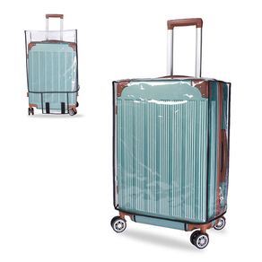 Pvc Luggage Covers For Rimowa Transparent Suitcase Cover With Zipper Clear  Luggage Protector Cover Organizer Travel Accessories - Luggage Cover -  AliExpress