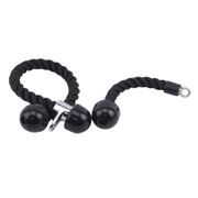 Tricep Rope Abdominal Crunches Cable Pull Down Laterals Biceps Muscle Training Fitness Body Building Gym Pull Rope