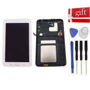 LCD For Samsung Galaxy Tab 3 Lite SM- T110 T111 T113 T116 LCD Display Screen Panel Touch Screen Digitizer Sensor Assembly Frame